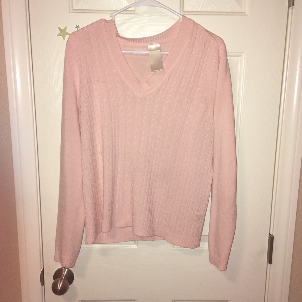 Pastel Pink Vintage Sweater